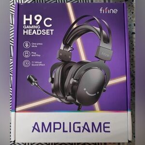FIFINE H9C Ampligame Gaming Headset - Black